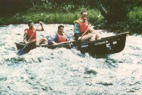 Probefahrt im Wildwasser (2)