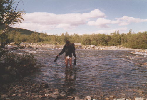 Flu� hinter Nikkualokta