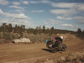 Stra�e von Sevettij�rvi nach Neiden